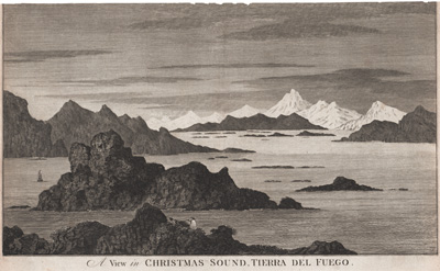 A View of Christmas Sound, in Tierra del Fuego